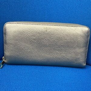 Fossil Metallic Gold Wallet Like New